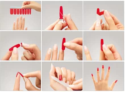 Ecco i nail stickers: gli smalti adesivi