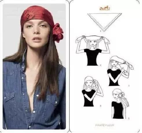 20 modi per utilizzare un foulard
