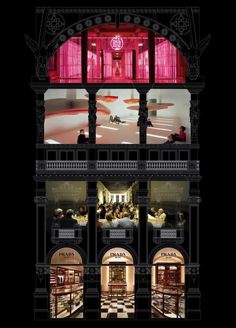 A Milano la “Prada Galleria”