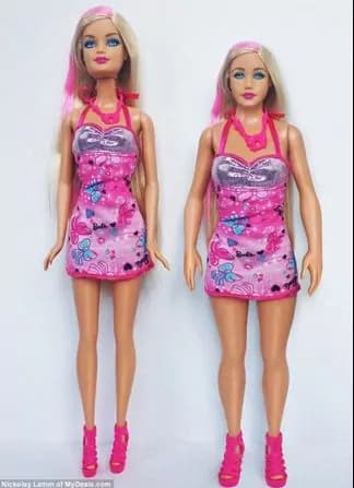 Barbie magra e poco realistica, Nick Lamm la ridisegna