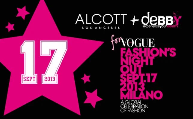 Alcott e Alcott L.A. protagonisti della Vogue Fashion’s Night Out 2013