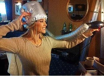 Il casco per capelli portatile