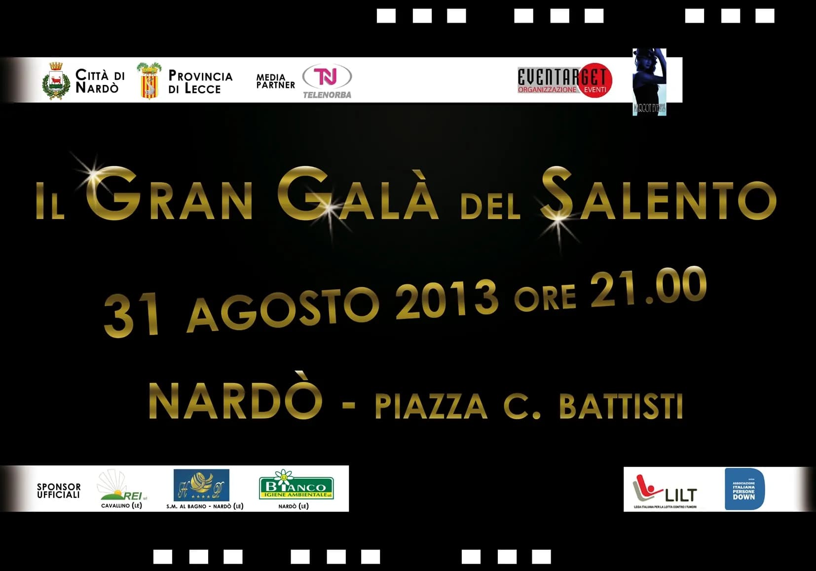 Michele Miglionico al Gran Galà del Salento