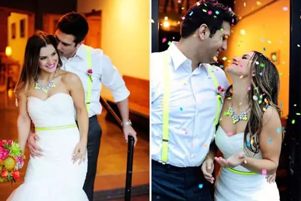 Matrimonio super colorato: la nuova moda che viene dall’America