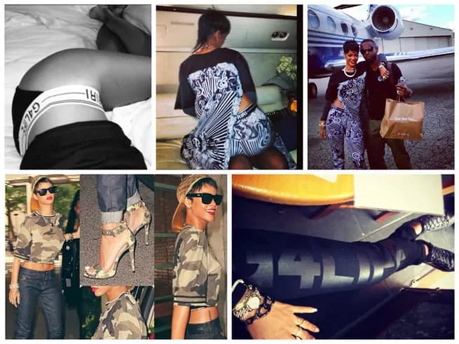 Rihanna e la sua collezione per River Island