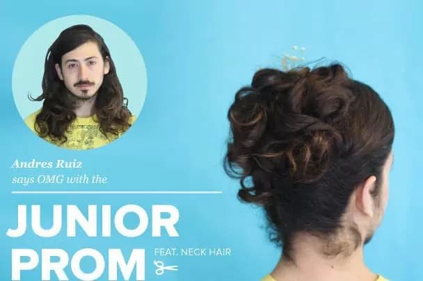 Chi ha detto che un uomo non può andare in giro con lo chignon? (FOTO)