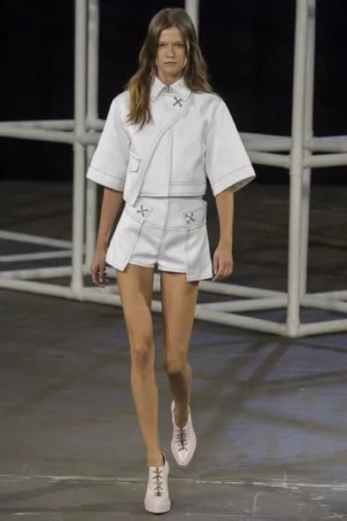 Alexander Wang alla settimana della moda di New York