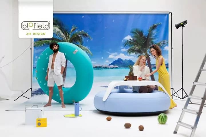 Blofield air design e i mobili gonfiabili