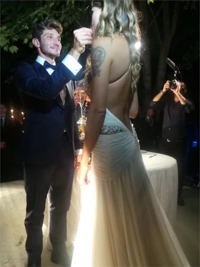 Le foto del matrimonio di Belen e Stefano