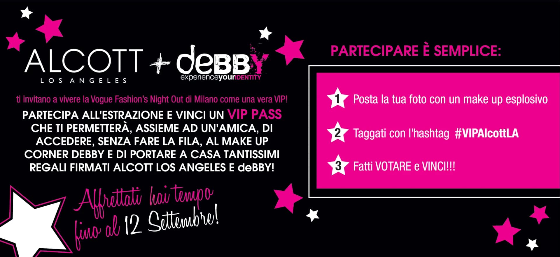 Alcott vi permette di vivere la Vogue Fashion’s Night Out di Milano come una vip