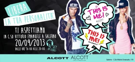 Alcott festeggia il nuovo store a Salerno con l’imperdibile “This is Me” party