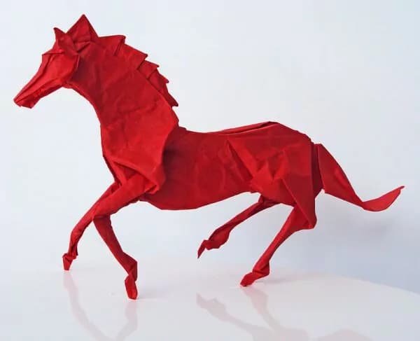 Origami, le spettacolari creazioni di Matthieu Georger