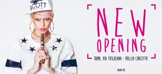 Nuovo store Alcott in via Tuscolana, Roma