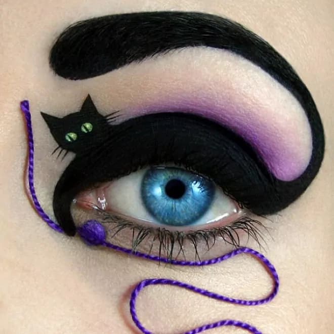 Make-up d’artista: opere d’arte straordinarie sulle palpebre [FOTO]