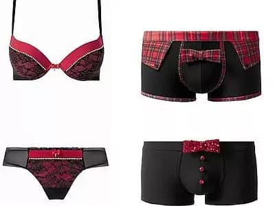 Intimissimi si tinge di rosso e nero per Natale