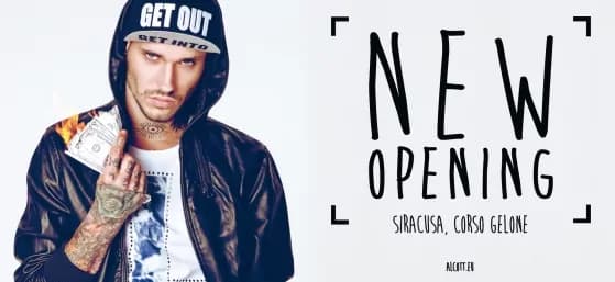 Nuovo store Alcott uomo a Siracusa