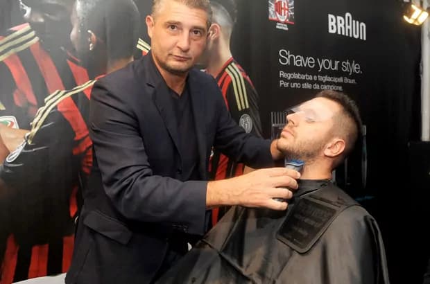 Sabato sera tutti a San Siro!! Per Milan-Udinese? No per tagliarsi gratis barba e capelli!