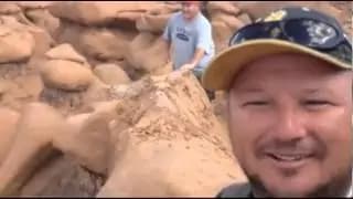 Distruggono una roccia di 200 milioni di anni fa (VIDEO)