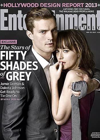 Christian Grey e Anastasia Steele: la prima copertina [FOTO]