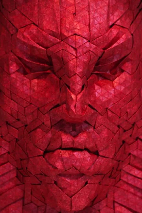 Origami, geometria e visi di Joel Cooper [FOTO]