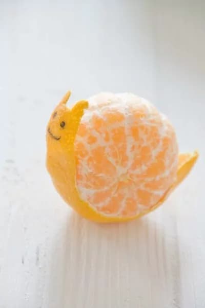 Il nuovo origami: Orange Peel Art, l’arte di intagliare la buccia dei mandarini [FOTO]