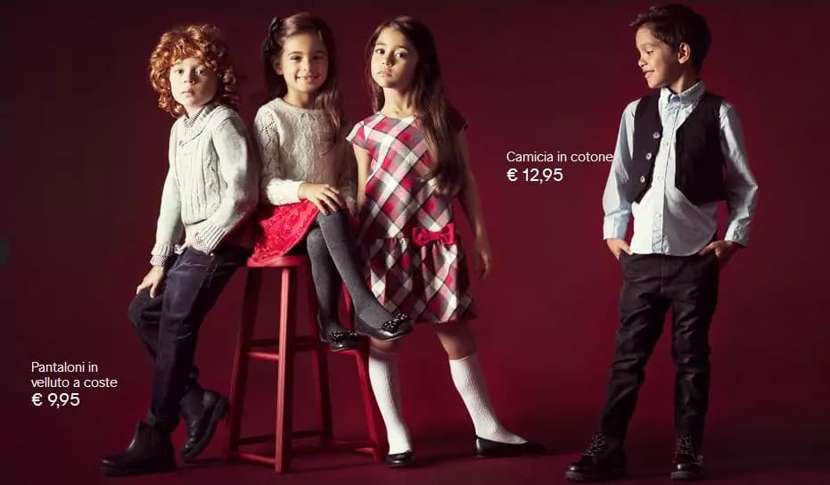 Bambini eleganti con H&M