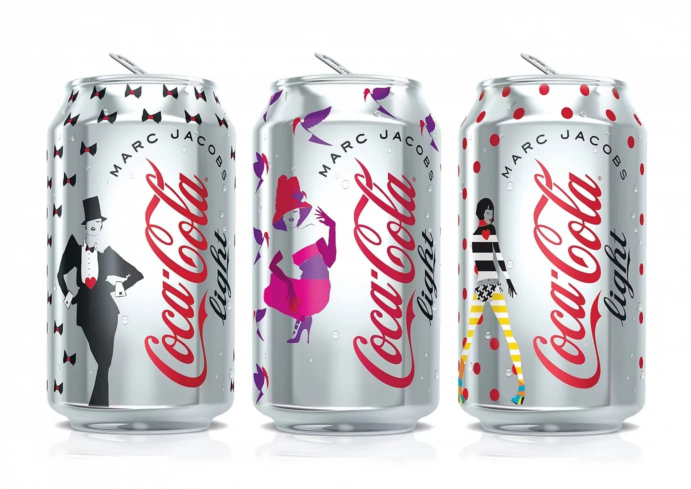 Coca Cola light limited edition firmata Marc Jacobs