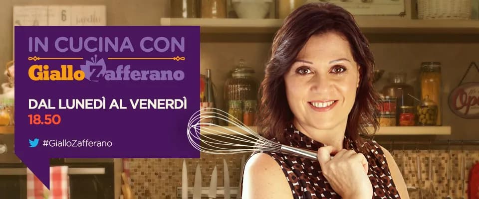 Giallo Zafferano debutta in televisione