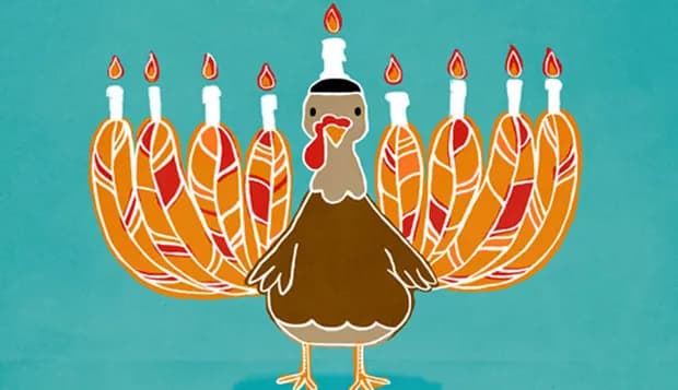 Domani è il Thanksgivukkah: una festa rara che si ripeterà solo tra 77mila anni (FOTO)