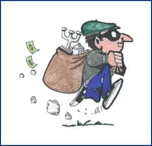 Ladro maldestro lascia i documenti nella casa appena svaligiata