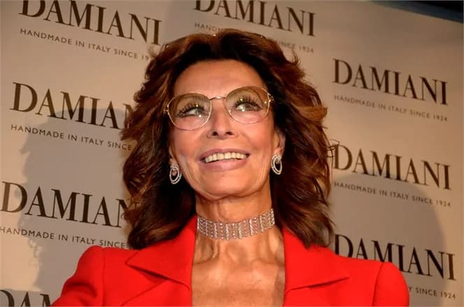 Sophia Loren madrina per riapertura Damiani a Roma