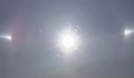 Cina, lo spettacolare fenomeno del Triplo Sole