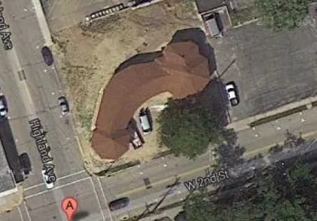 Chiesa a forma di pene scoperta su Google Maps