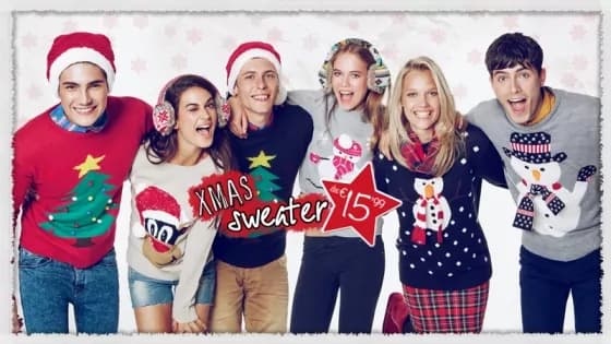 A Natale i Xmas Sweaters di Alcott