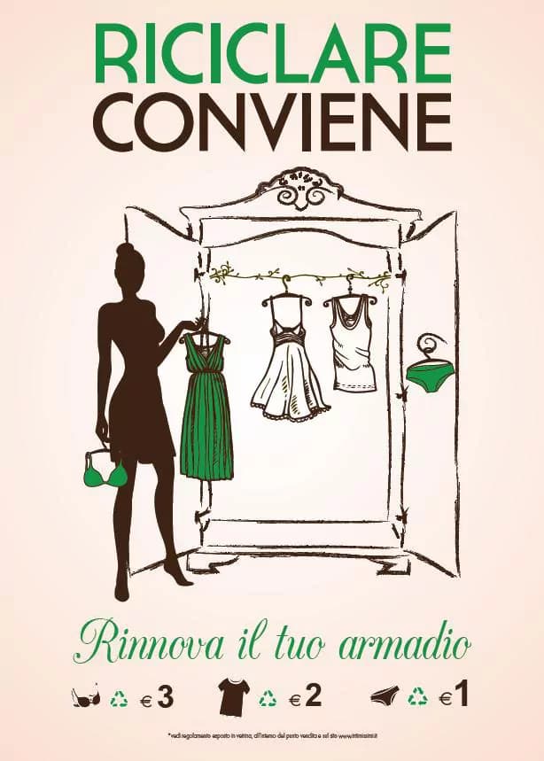 Intimissimi ecologica col progetto “Riciclo”