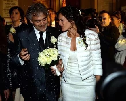 Matrimonio Andrea Bocelli: è firmato Scervino l’abito della sposa [FOTO]