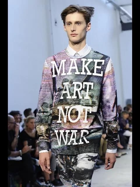 “Make art not war” con Frankie Morello
