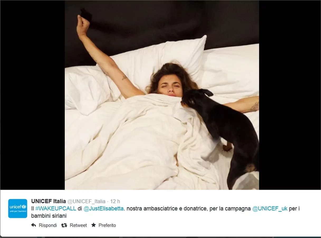 #WakeUpCall: la nuova campagna di solidarietà social [FOTO]