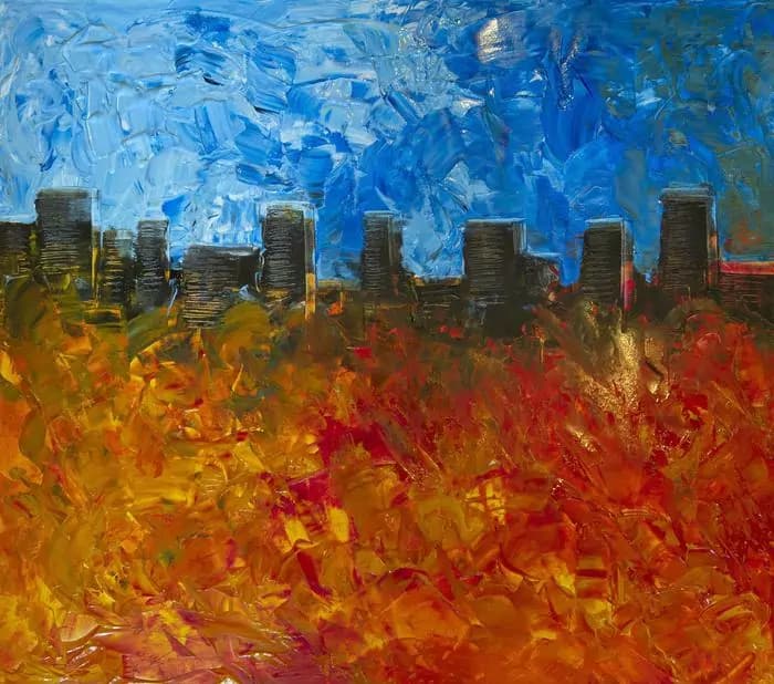 Alessandra Mussolini diventa pittrice