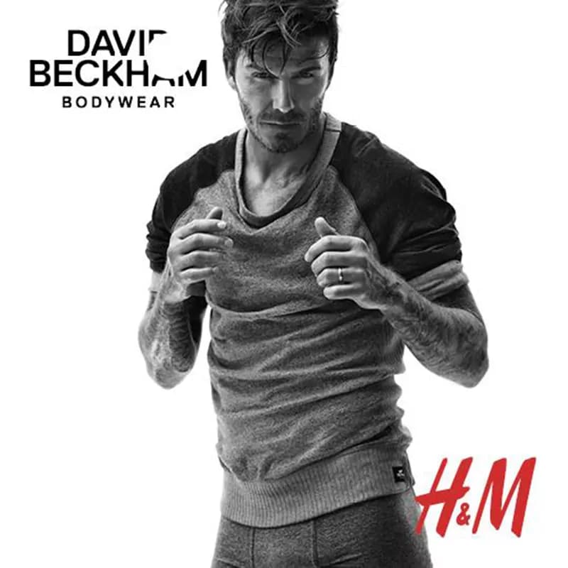 David Beckham sceglie H&M