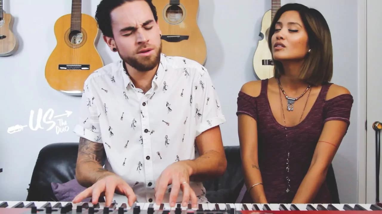 Us The Duo: bellissimo medley delle hit musicali del 2014 [VIDEO]
