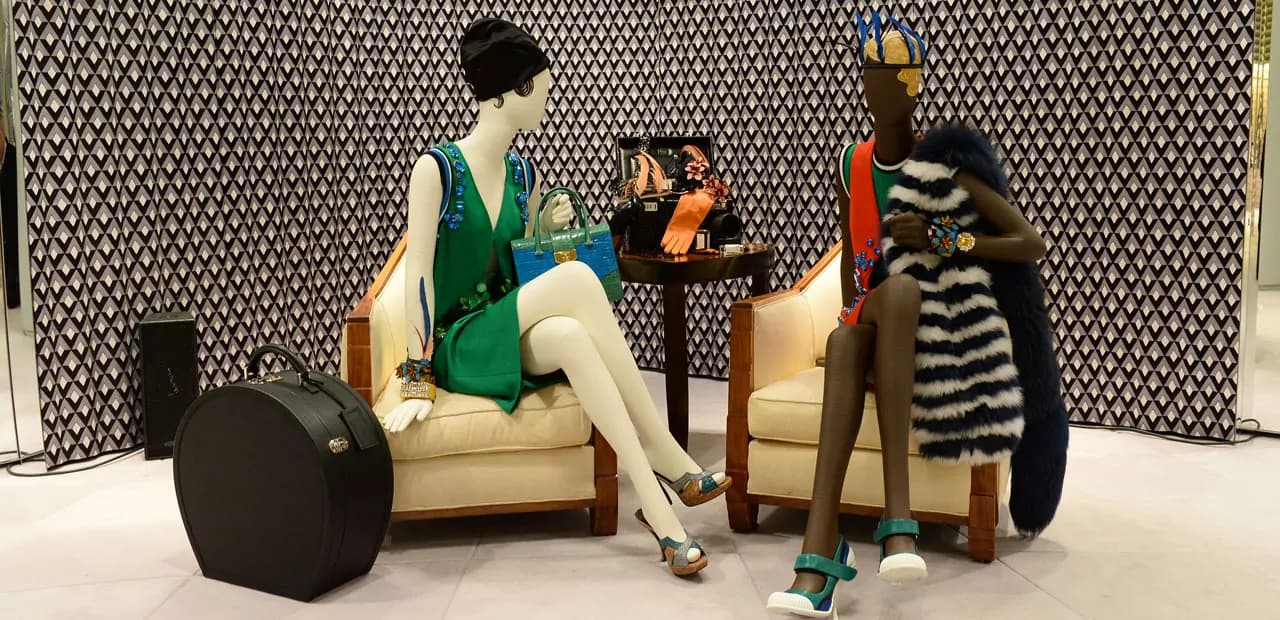 Prada esibisce vetrine d’autore