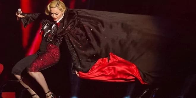 Madonna incolpa Armani per la sua caduta, ecco la risposta dello stilista