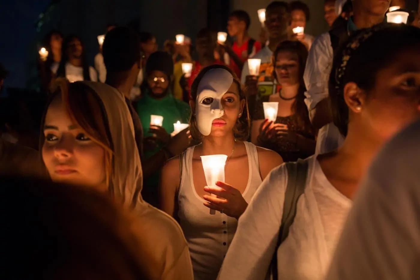 Santo Domingo, Veglia per la dignità dell’arte [FOTO]
