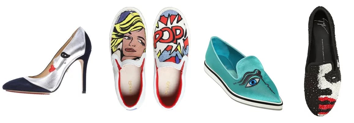 Nuove tendenze, le scarpe che  ci tengono “d’occhio” [GALLERY]