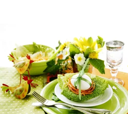 Mise en place di Pasqua, idee per apparecchiare una tavola di primavera [GALLERY]