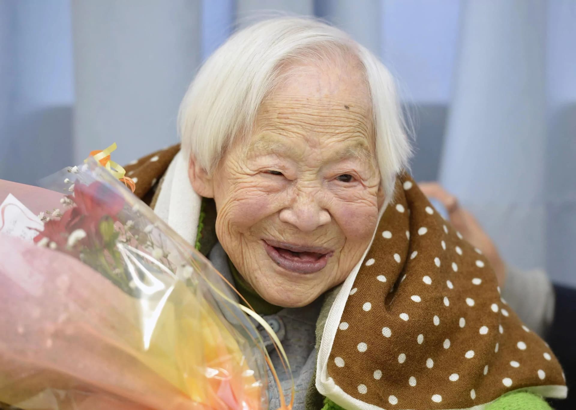 Misao, la nonna più vecchia del mondo ha 117 anni