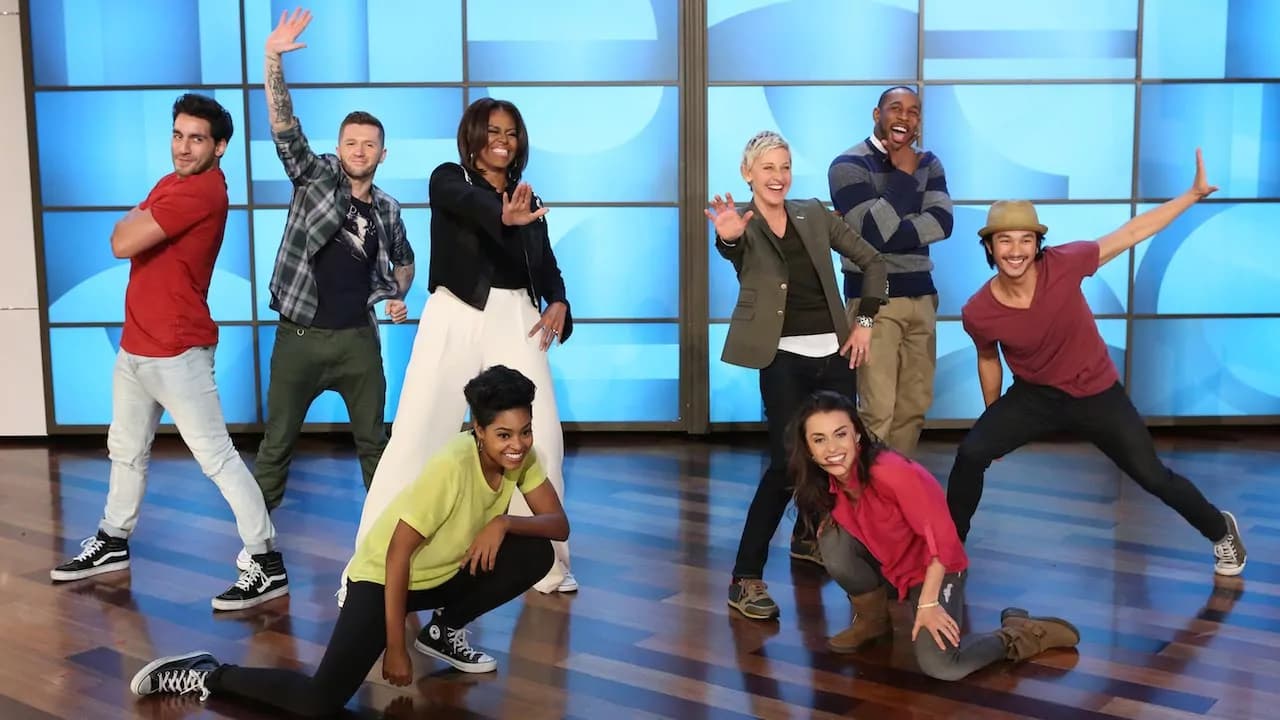 Standing ovation per il ballo di Michelle Obama al The Ellen Show