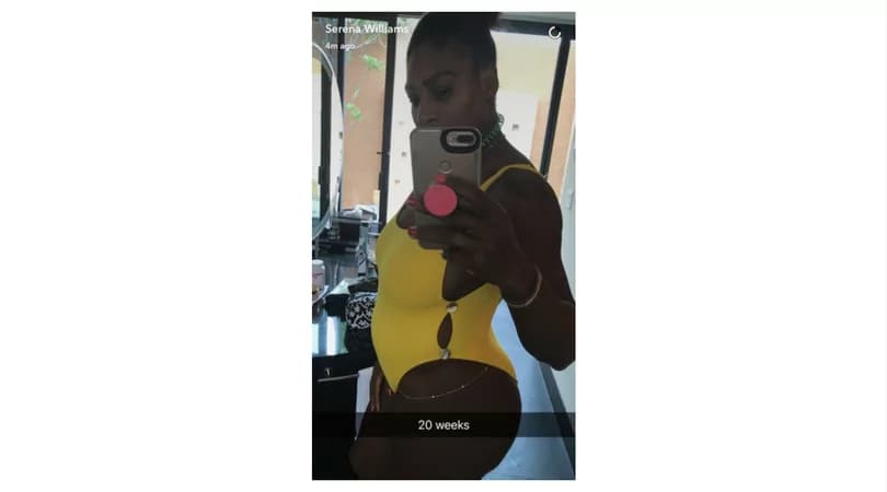 Serena Williams è incinta, la notizia svelata tramite Snapchat