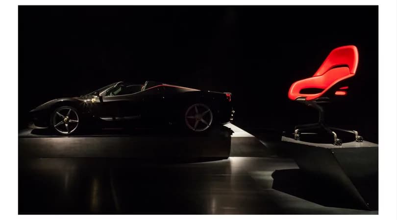 Ferrari e Poltrona Frau presentano la prima seduta da ufficio disegnata dal Ferrari Design Centre